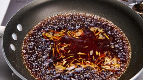 Braising liquid for Soy Sauce Braised Black Cod (Gindara Nitsuke)