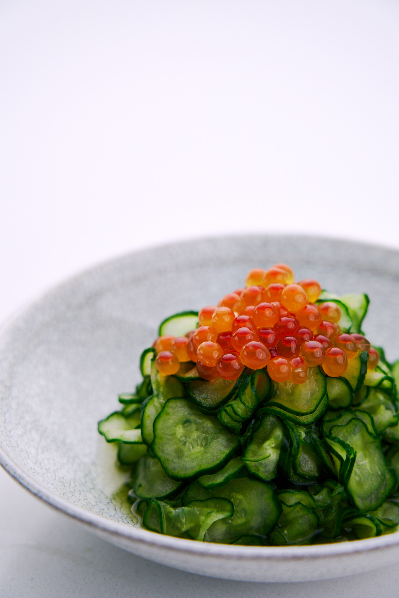 Sushi Vinegar Seasoning on Cucumber Sunomono