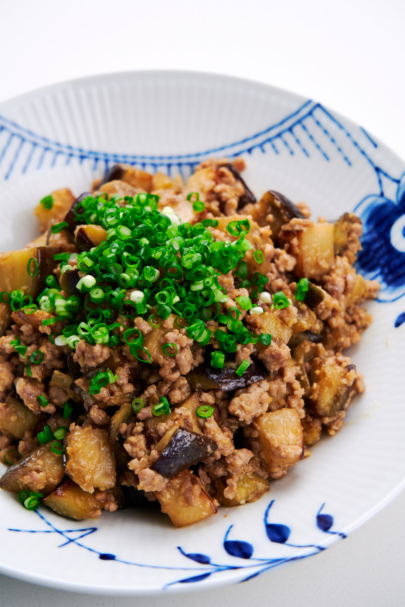 Ginger Miso Eggplant Stir-fry ready to serve