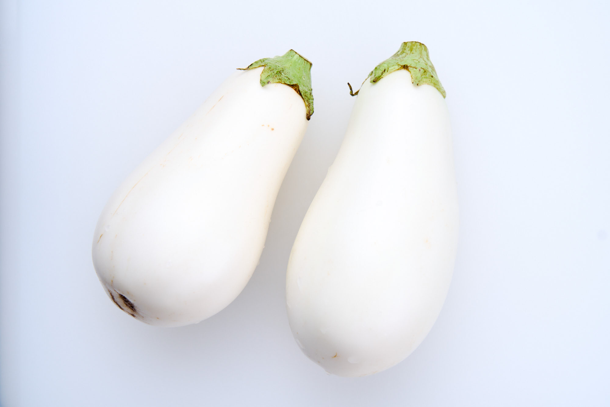 White eggplant for White Eggplant Steak with Butter Soy Sauce