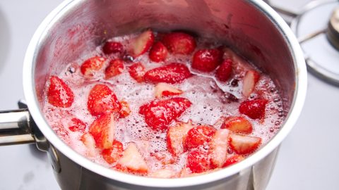 Cooking Strawberry Preserves