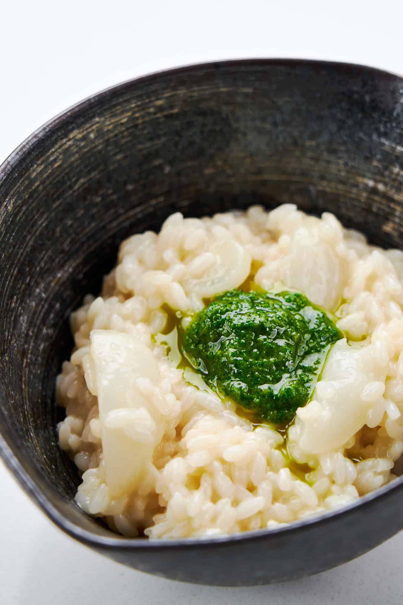 This 7 herbs porridge is traditionally eaten in Japan on January 7th.