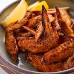 The best method for getting wings crispy and flavorful.