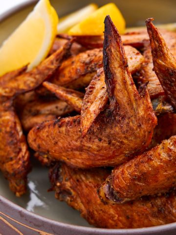 The best method for getting wings crispy and flavorful.