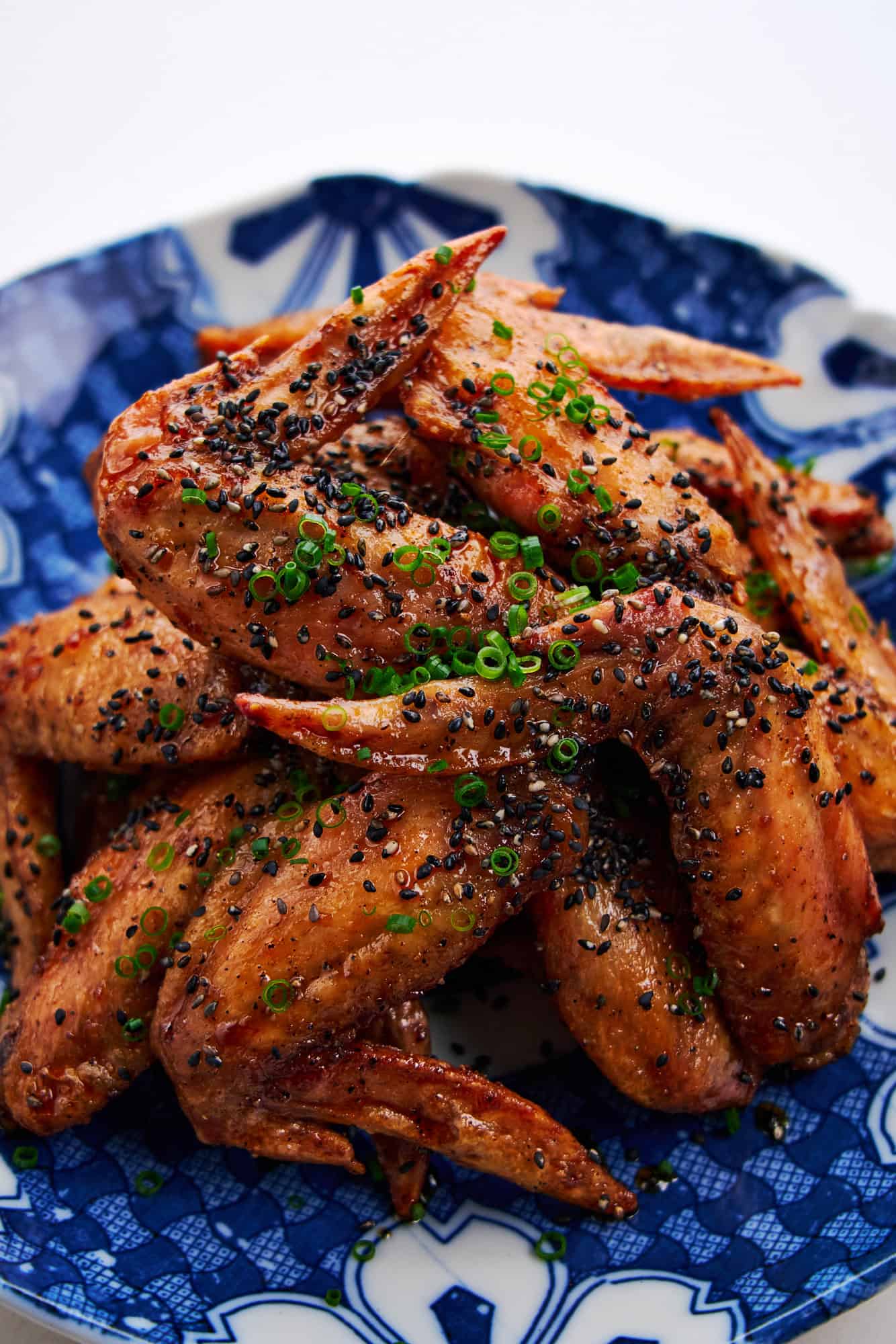 No need to fry wings to get them crispy! Oven baked Tebasaki Wings.