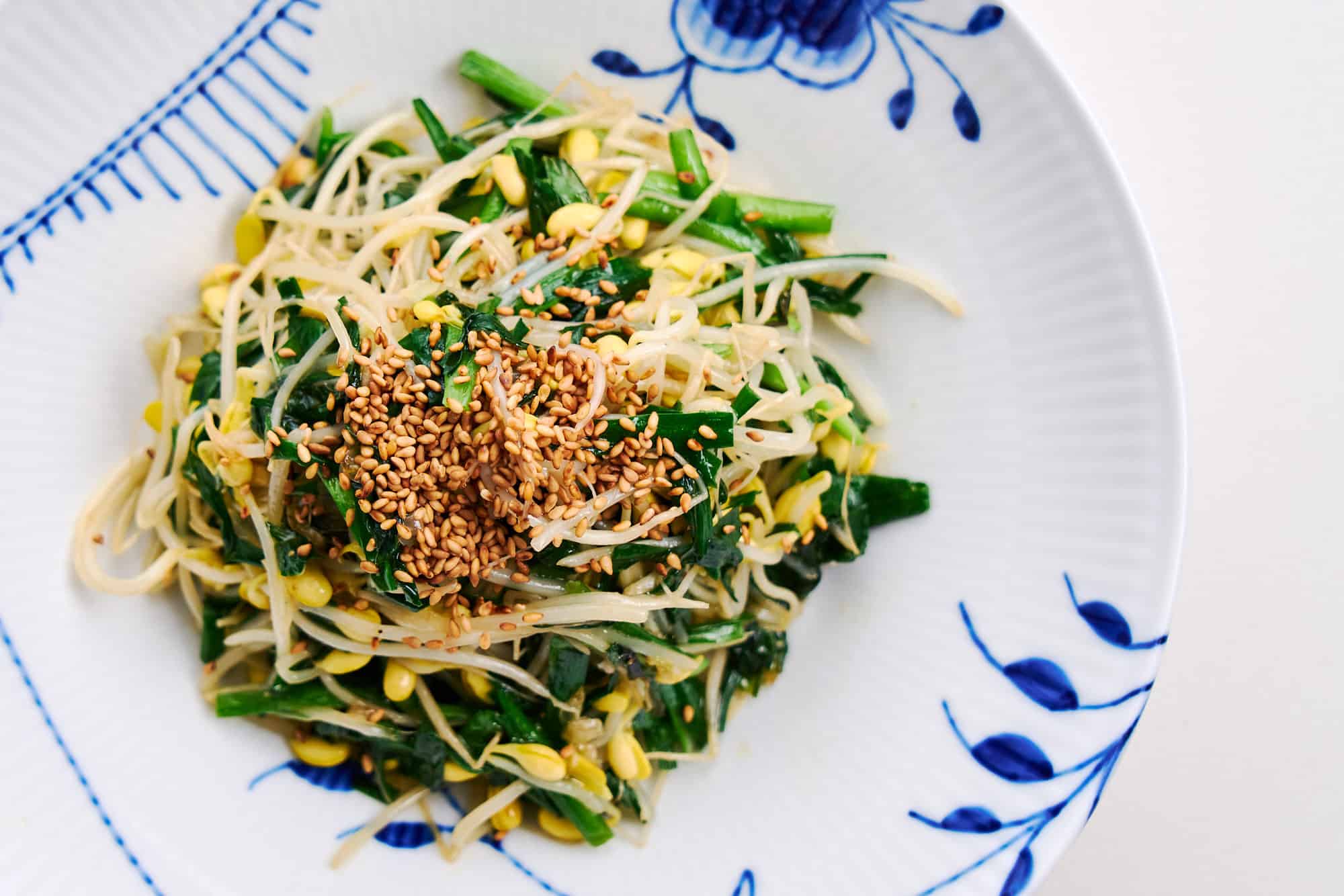 Stir Fried Soybean Sprouts from above.