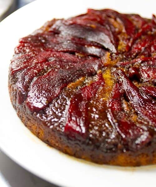 Sweet Pepper Upside-Down Cake Recipe