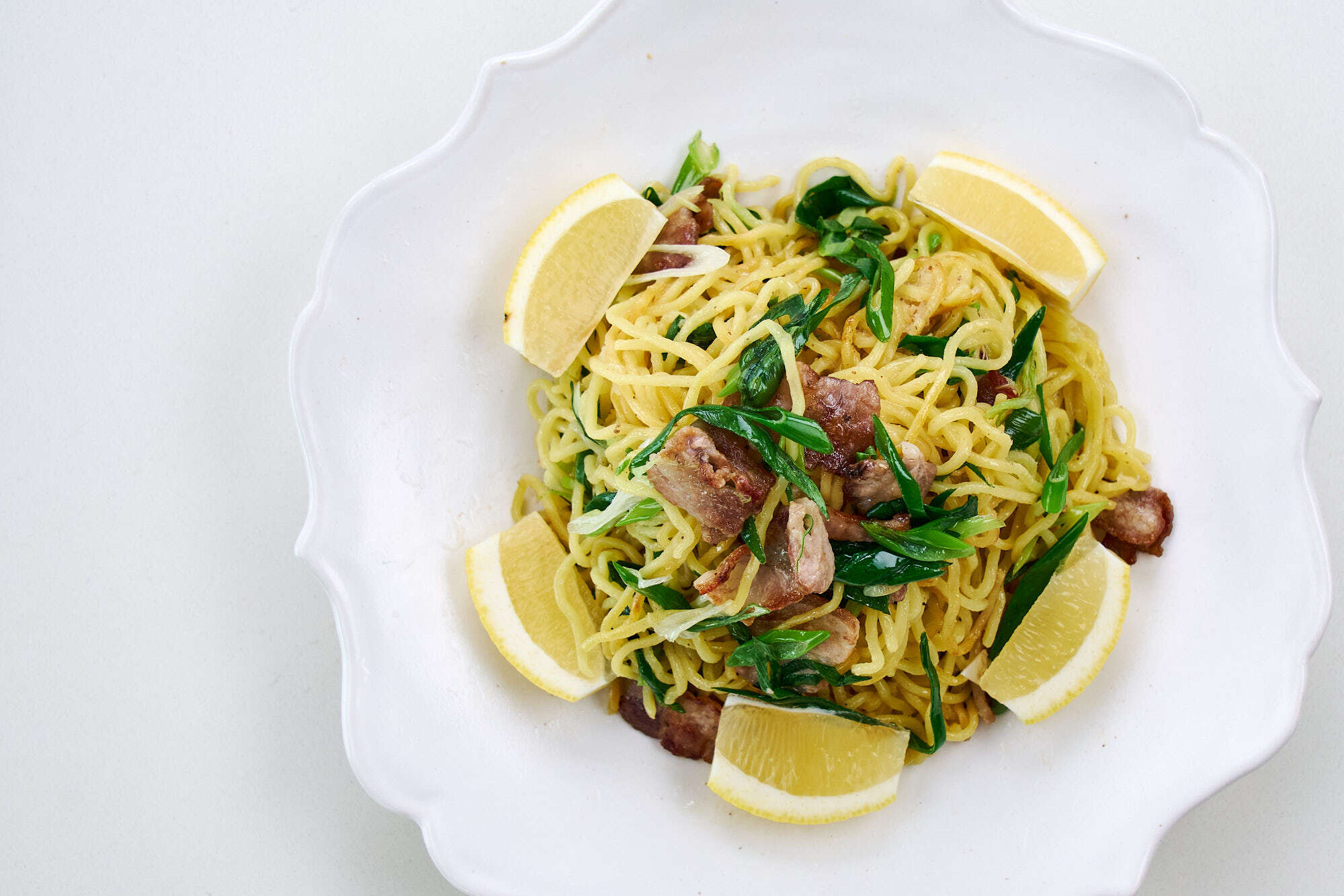 Shio Yakisoba from above.