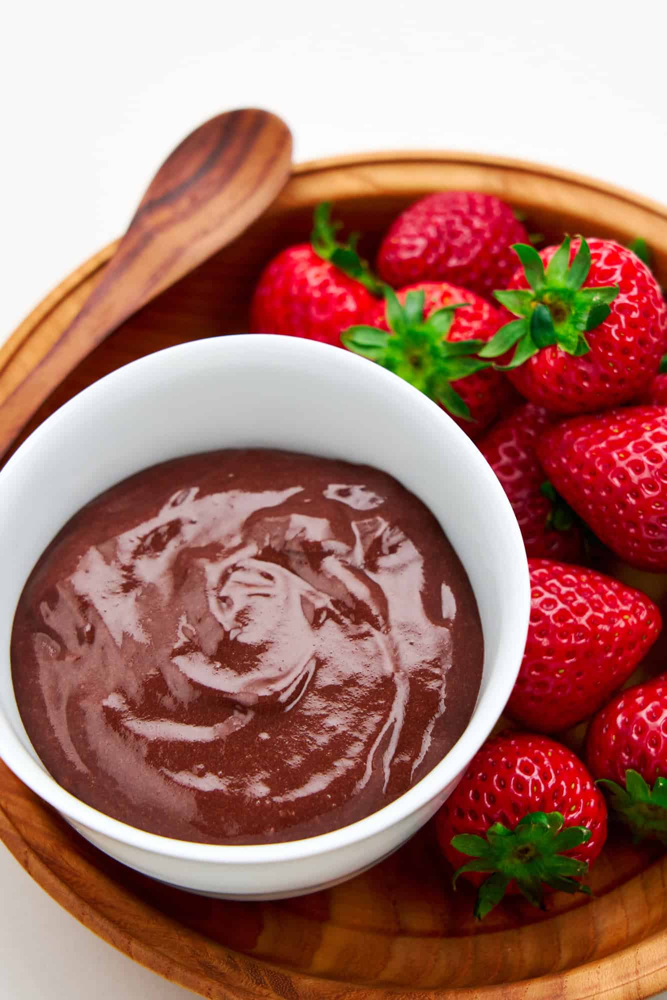Chocolate pudding makes a quick and easy breakfast or snack.